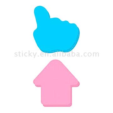  Die-Cut Sticky Note Pads