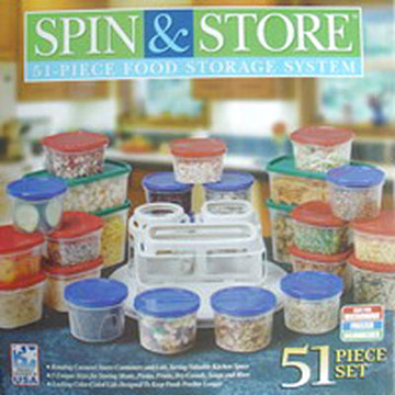  51pc Spin and Storage Set (51pc Spin and Storage Set)