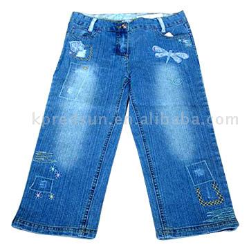  Girls` Jeans