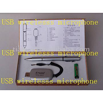  USB Mini Wireless Microphone