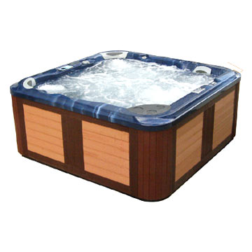  Spa/Hot Tub with Outdoor Synthetic Skirt (Спа / Горячая ванна с Открытым Синтетический Юбка)