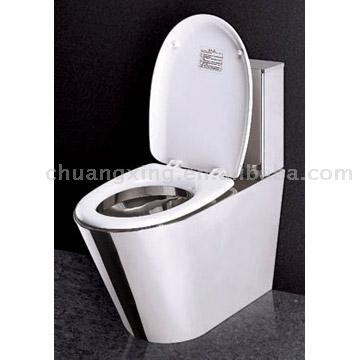  Stainless Steel Siphonic Toilet (Stainless Steel Siphonic WC)