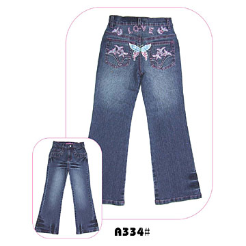  Girls` Jeans (Jeans Girls `)