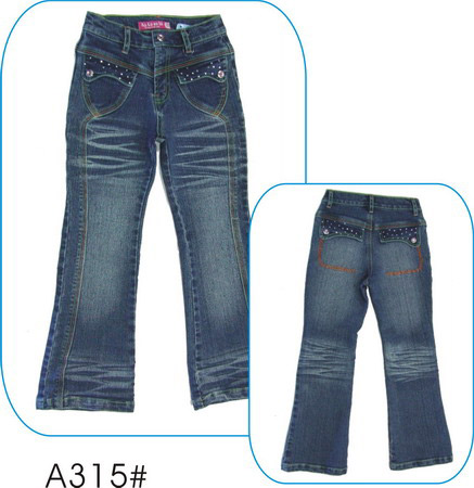  Girls` Jeans (Jeans Girls `)