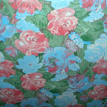  PVC Printed Synthetic Leather (Printed PVC Kunstleder)