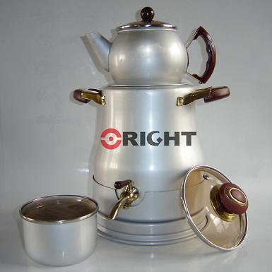  9pcs Anodized Aluminium Kettle, Tea Kettle (9шт анодированного алюминия, чайник, электрический чайник)