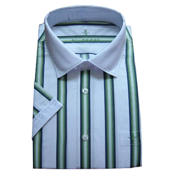 Men`s Short Sleeve Garngefärbter Shirts (Men`s Short Sleeve Garngefärbter Shirts)