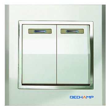  Two-Gangs RF Intelligent Dimmer Switch (Две банды РФ Интеллектуальный регулятор освещенности)