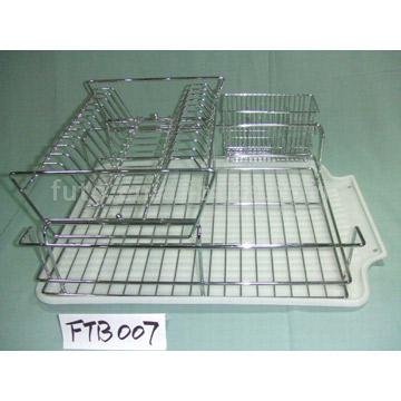  Chrome Dish Rack with Tray (Хром сушилка с лотком)