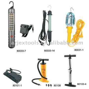  Working Lamp, Foot Pump (Working Lamp, Fußpumpe)