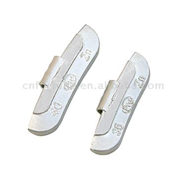 Clip-On Zink Wheel Gewicht (Clip-On Zink Wheel Gewicht)