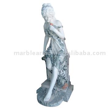 Marmor-Statue (Marmor-Statue)