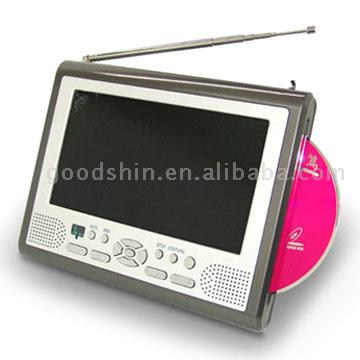  7" Slot in Divx DVD Player with TV, USB