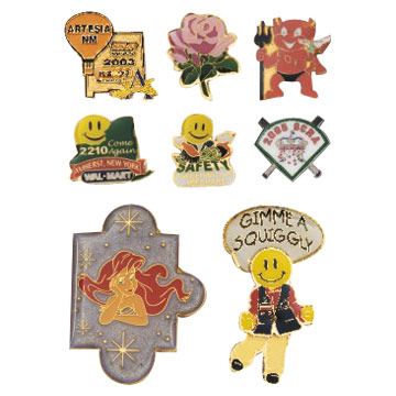  Die-Struck Badge