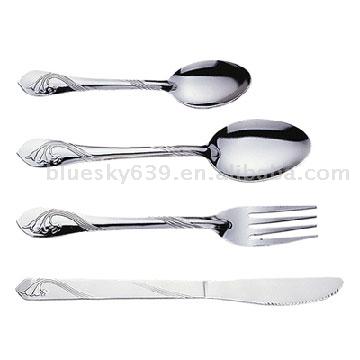  Stainless Steel Cutlery (Edelstahl Besteck)