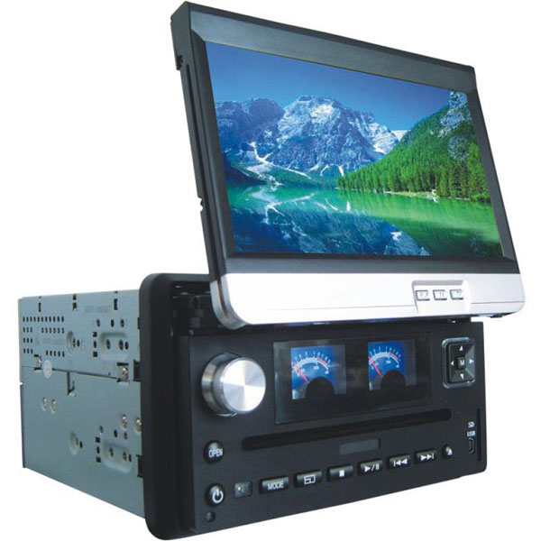  7" Double-Din Embedded In-Dash TFT-LCD DVD Player