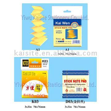  Yellow Sticky Note (K&D Series) ( Yellow Sticky Note (K&D Series))