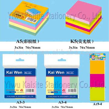  Flourescent Sticky Note