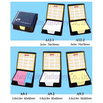  Sticky Note in Leather Case (A Series)