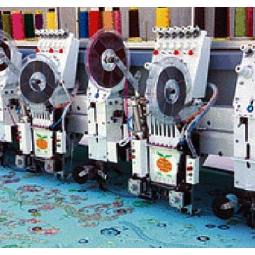  Yuehong 612 (12+12) Cording Mixed Embroidery Machine (Yuehong 612 (12 +12) Cording Смешанные вышивальная машина)