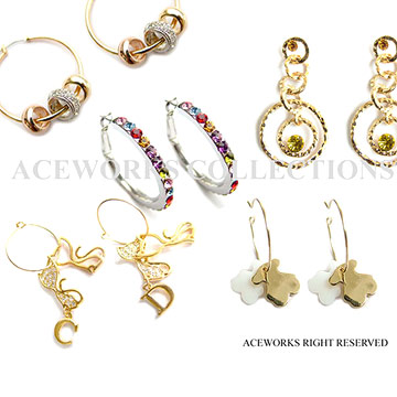  Charm Earrings ( Charm Earrings)