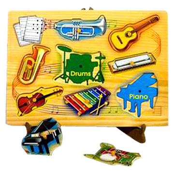  Wooden Sound Puzzle (Sound-Puzzle aus Holz)