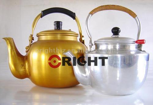  Aluminium Vingtage Tea Pot, Aluminium Tea Kettle etc. (Aluminium Vingtage Tea Pot, Aluminium Bouilloire etc)