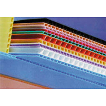 PP / PC Hollow Profile Sheet Board Extrusion Line ( PP / PC Hollow Profile Sheet Board Extrusion Line)