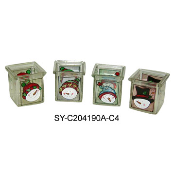  Square Candle Holder ( Square Candle Holder)