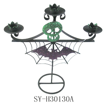  Metal T-Light with Three Candle Holders ( Metal T-Light with Three Candle Holders)
