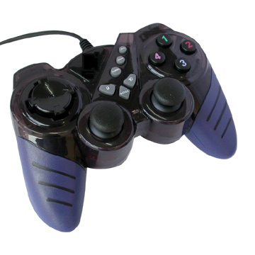  USB Rubber Dual Shock Joypad