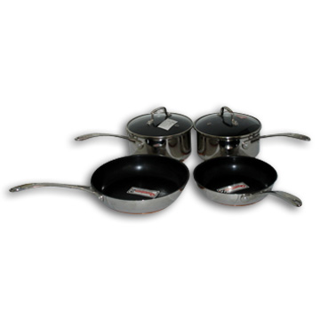 1Stk Non-Stick S / S Topfset (1Stk Non-Stick S / S Topfset)