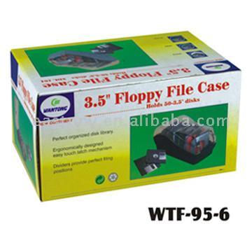  3.5" Floppy File Case (3,5 "Floppy материалами дела)
