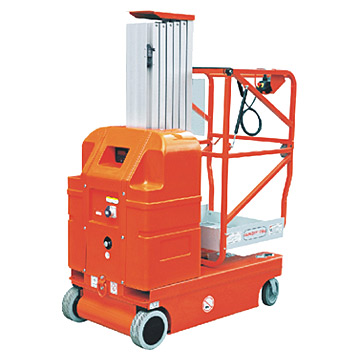  Electric Aluminium Work Platform (Single Mast) (Electric Aluminium Arbeitsplattform (Einzel-Mast))
