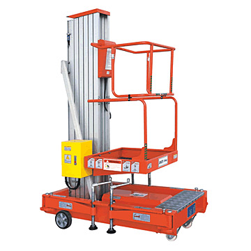  Mobile Aluminium Work Platform (Single Mast) (Mobile Aluminium Arbeitsplattform (Einzel-Mast))