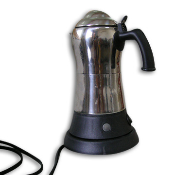  Cordless Stainless Steel Electric Coffee Maker (Аккумуляторный Нержавеющая сталь Электрическая Кофеварка)