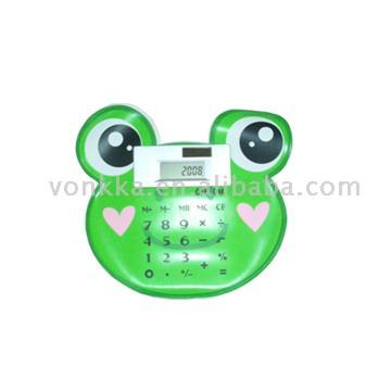  Frog Face with Calculator (Frog Face avec la calculatrice)