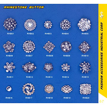  Rhinestone Button (Rhinestone Button)