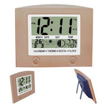  LCD Wall Clock with Weather Station (ЖК Настенные часы с Weather Station)