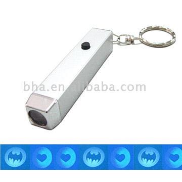  Projection Torch Key Chain ()
