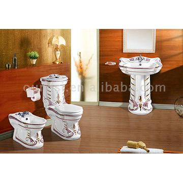  Golden Decorated Sanitary Ware ( Golden Decorated Sanitary Ware)