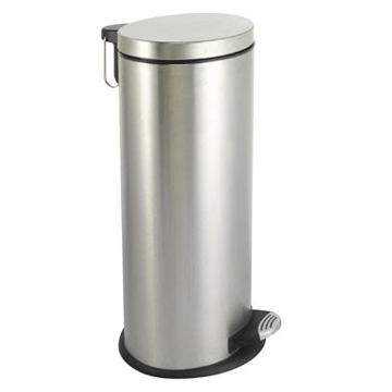  30L Oval Stainless Steel Trash Can (30L Oval Edelstahl Trash Can)