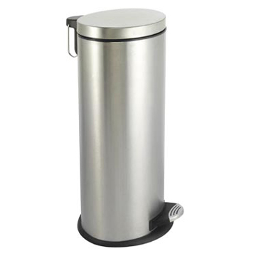 30L Oval Edelstahl Trash Can (30L Oval Edelstahl Trash Can)