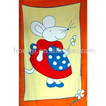  Super Soft Coral Fleece Printed Blankets ( Super Soft Coral Fleece Printed Blankets)