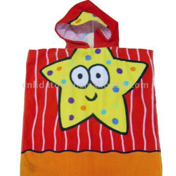  Poncho Pals Hooded Towel "Lovely Star" (Пончо Pals Полотенцесушитель капюшоном "Lovely звезда")