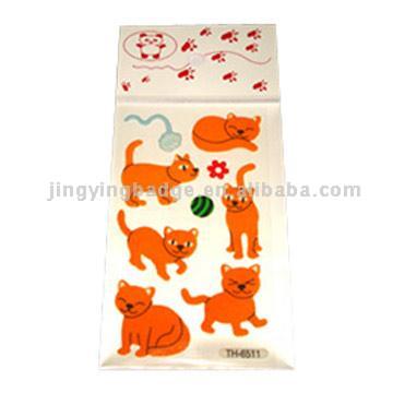  Fabric Stickers (Tissus autocollants)