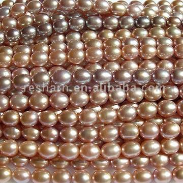  Lavender Rice Pearl Strands ( Lavender Rice Pearl Strands)