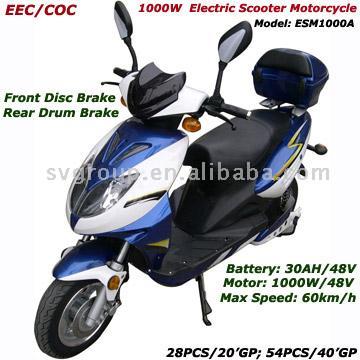  EEC/COC 1000W Electric Motorcycle (ЕЭС / COC 1000W электрический мотоцикл)