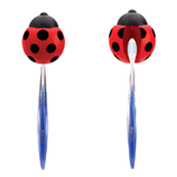  Ladybird Shaped Toothbrush Holder (Coccinelle en forme de brosses à dents)