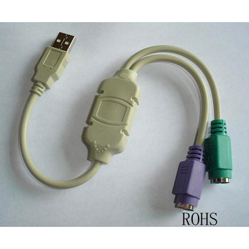  USB-PS/2 Cable (USB-PS / 2 Câble)